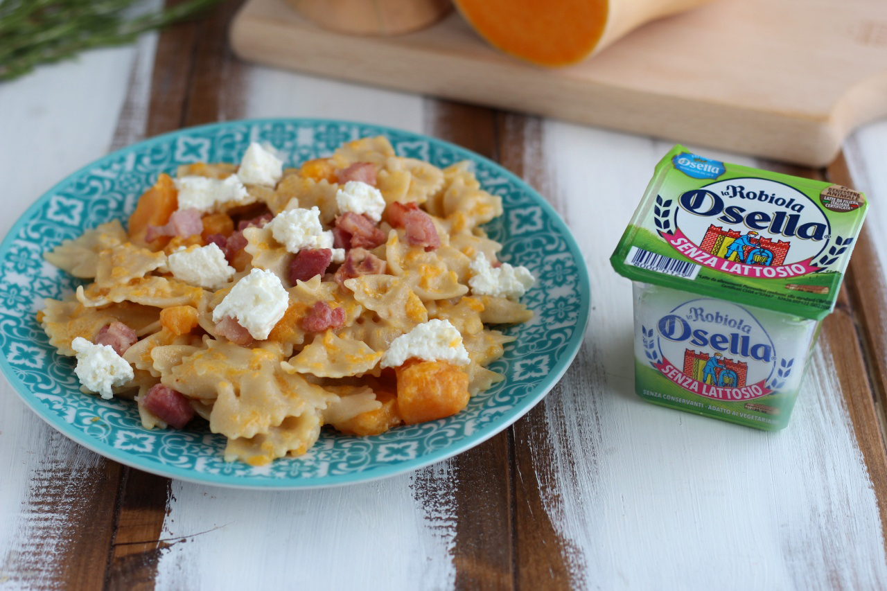 Farfalle Cremose Con Zucca E Robiola - Mary Zero Glutine...100% Bontà