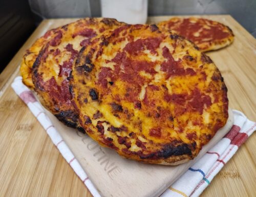 Pizzette rosse senza glutine