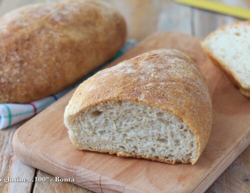 Filoni di pane fatti in casa senza glutine