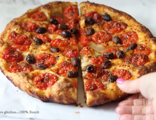 Focaccia con patate lesse nell’impasto