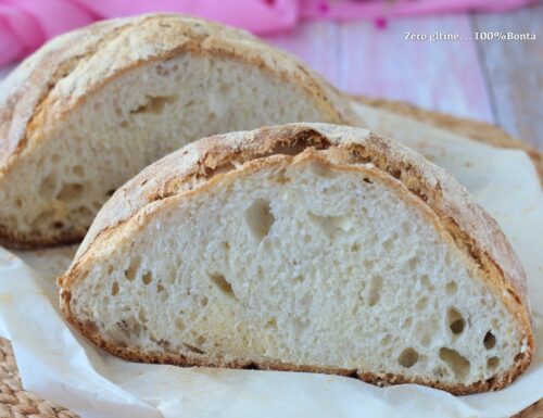 Pagnotta di pane senza glutine da 750 grammi