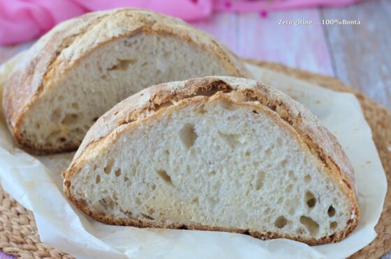 Pagnotta di pane senza glutine da 750 grammi