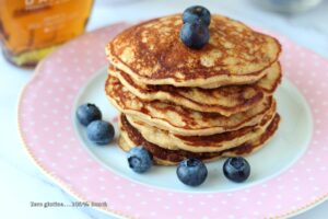 Pancake alla banana e farina d’avena senza zucchero