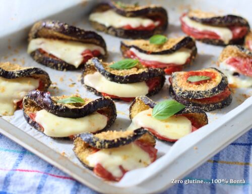 Tacos di melanzane ripieni di salame e scamorza