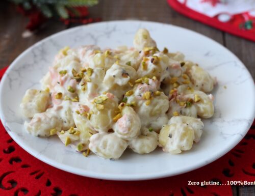 Gnocchi con salmone e philadelphia