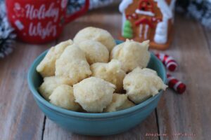 Pettole dolci con farina Conad senza glutine