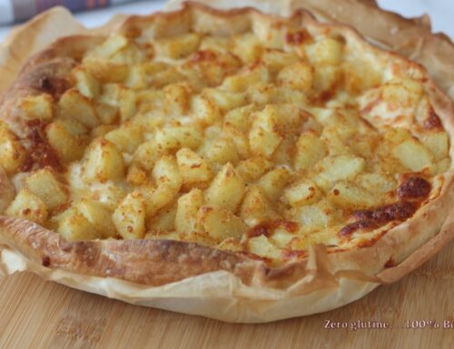 Torta rustica con patate sabbiose