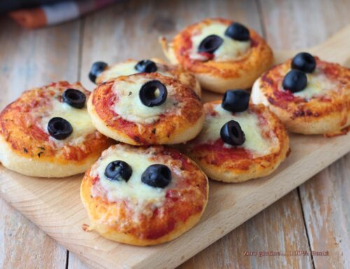 Pizzette da buffet senza glutine