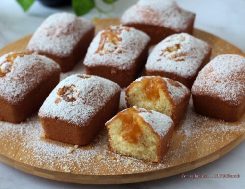 Mini plumcake ripieni di marmellata