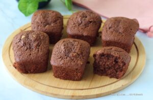 Mini plumcake al cacao e yogurt