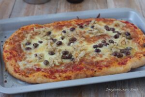 Pizza in teglia alla birra senza glutine