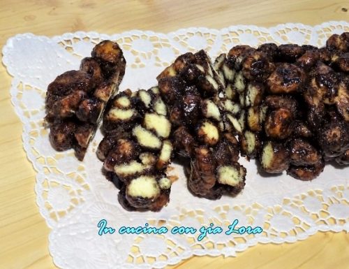 Cicerchiata al cioccolato ricetta di carnevale