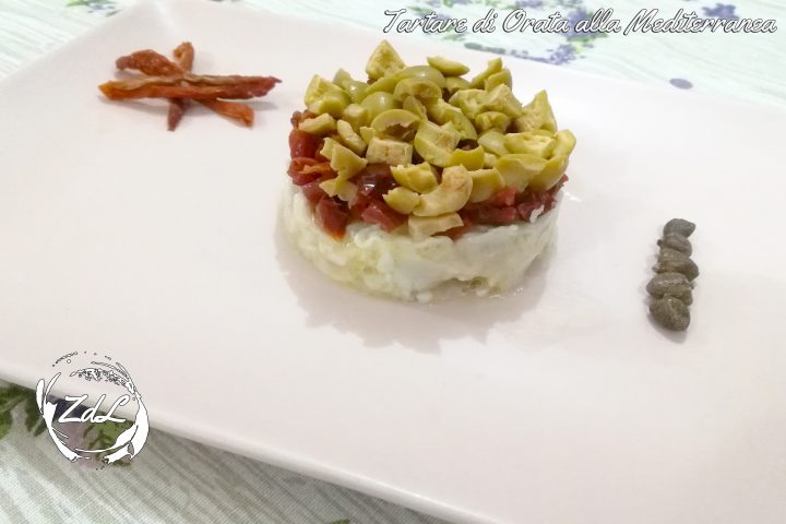 tartare di orata alla mediterranea