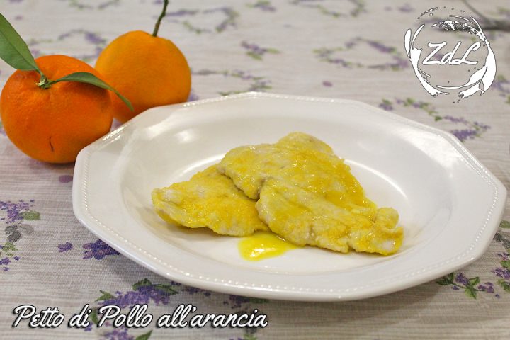petto di pollo all'arancia