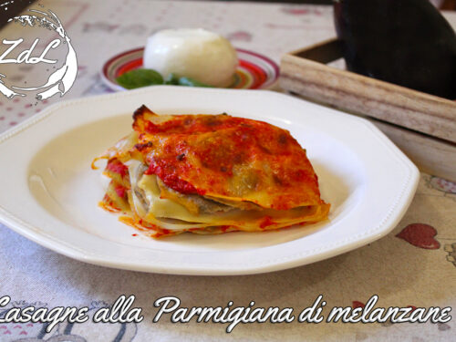 Lasagne alla Parmigiana di melanzane senza besciamella