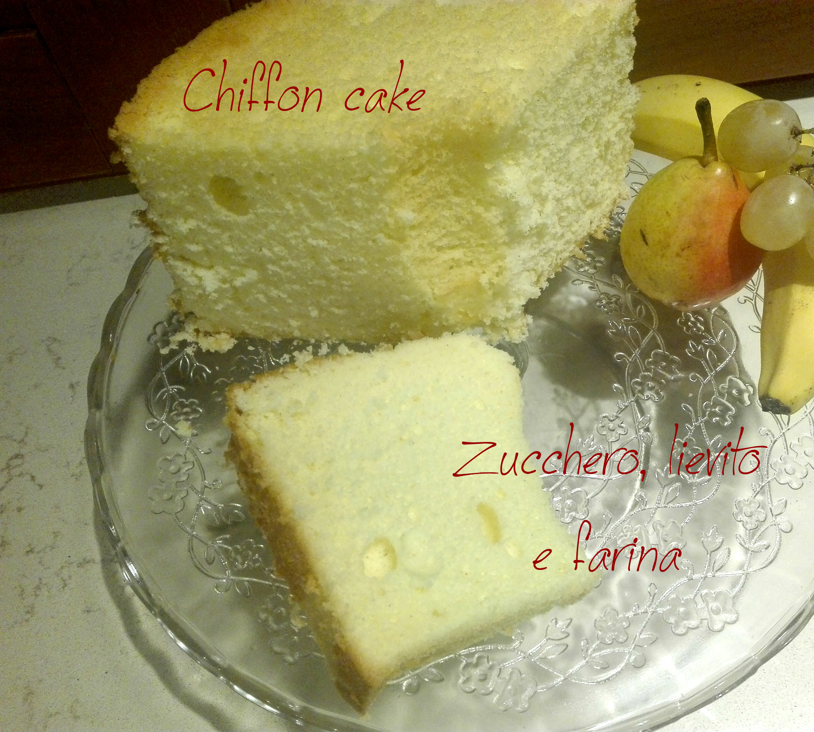 Chiffon cake