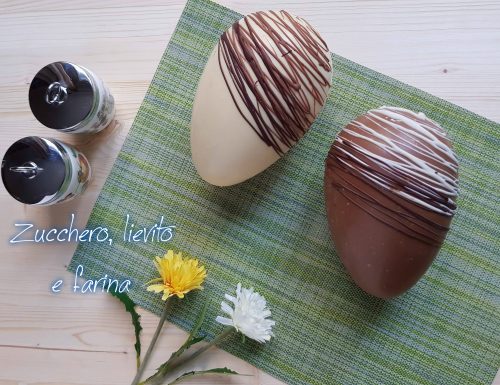 Uovo di cioccolato – Tecnica di realizzazione